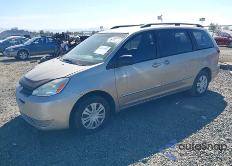 2004 Toyota Sienna Ce from USA, damaged, VIN 5TDZA23C44S064762